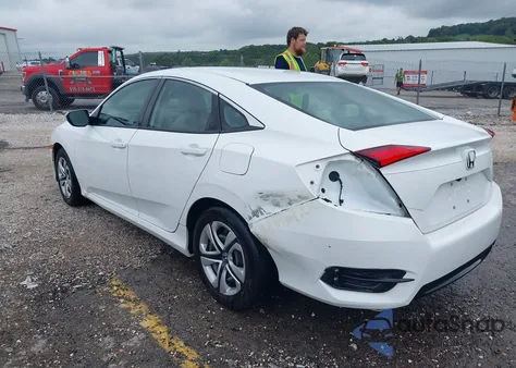 2018 Honda Civic Lx from USA, damaged, VIN 19XFC2F5XJE042765